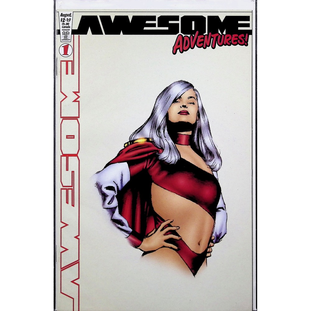 Awesome Adventures #1 Dynamic‎ Forces Exclusive Variant Alan Moore Skroce COA